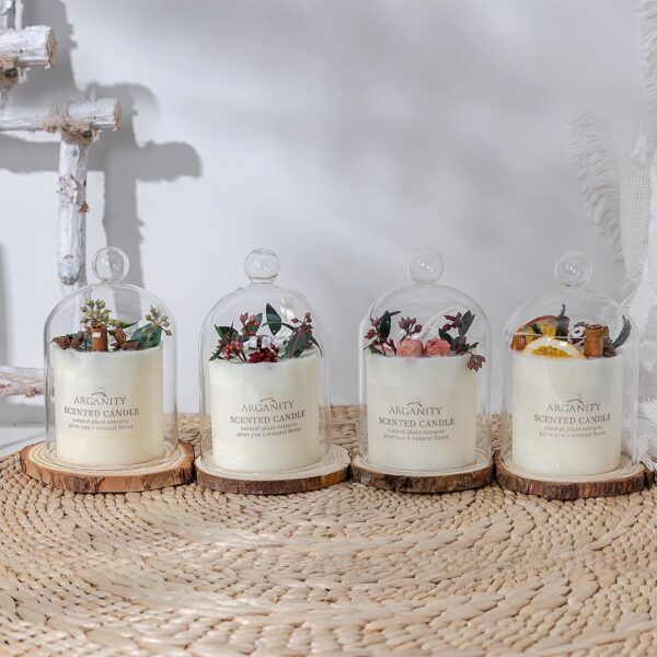 Black Forest Soy Candles Essential Oils & Natural Roses